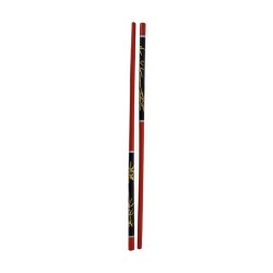 Artekko Chopsticks Ξύλινα Κεραμιδί/Μαύρο Σετ/2