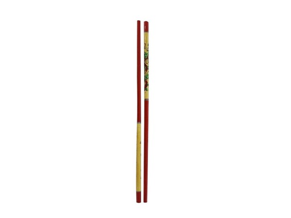 Artekko Chopsticks Ξύλινα Κεραμιδί/Μπεζ Σετ/2