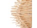Artekko Bamboo Φωτιστικό Οροφής Μονόφωτο (Ε27) Φυσική Απόχρωση (40x40x25)cm