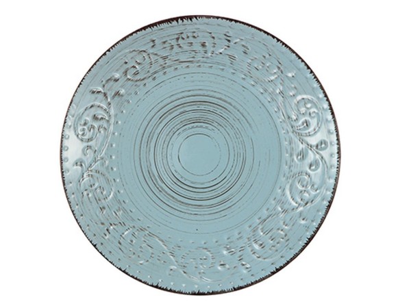 Artekko Rustic Πιάτο Πάστας Πήλινο Aqua (20.8x20.8x2)cm Artekko Rustic Πιάτο Πάστας Πήλινο Aqua (20.8x20.8x2)cm