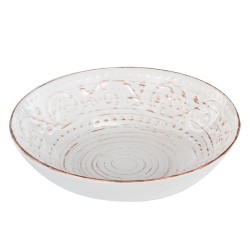 Artekko Rustic Μπωλ Πήλινο Cream (20.3x20.3x5.1)cm