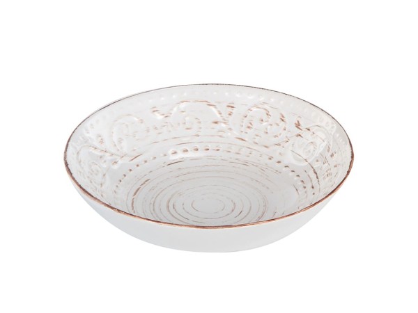 Artekko Rustic Μπωλ Πήλινο Cream (20.3x20.3x5.1)cm Artekko Rustic Μπωλ Πήλινο Cream (20.3x20.3x5.1)cm