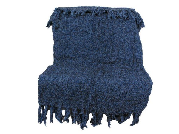 Artekko Blanket Κουβέρτα/Ριχτάρι Μπλε (130x150)cm
