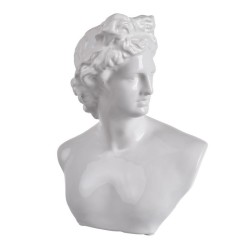 Artekko Julian Διακοσμητικό Άγαλμα Κεραμικό Λευκό (17,8x14x23,6)cm