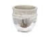 Artekko Uma Κασπώ από Τερακότα Ασημί/Γκρι (20,3x20,3x19,1)cm Σετ/2 Artekko Uma Κασπώ από Τερακότα Ασημί/Γκρι (20,3x20,3x19,1)cm Σετ/2