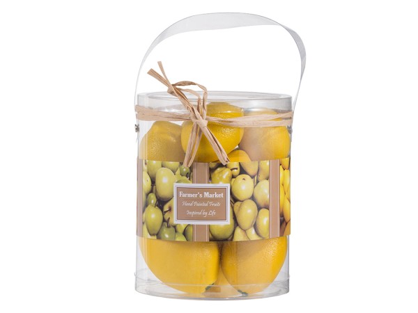 Artekko Lemons Διακοσμητικά Τεχνητά Λεμόνια από Φελιζόλ Κίτρινα (14x14x18)cm Σετ/10 Artekko Lemons Διακοσμητικά Τεχνητά Λεμόνια από Φελιζόλ Κίτρινα (14x14x18)cm Σετ/10