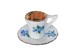 Artekko Vintage Queens Rosina Fine Bone Διακοσμητική Μινιατούρα Φλιτζάνι 2cm 1pc Artekko Vintage Queens Rosina Fine Bone Διακοσμητική Μινιατούρα Φλιτζάνι 2cm 1pc