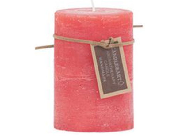 Artekko Candle Κερί Κόκκινο (7x7x10)cm Artekko Candle Κερί Κόκκινο (7x7x10)cm