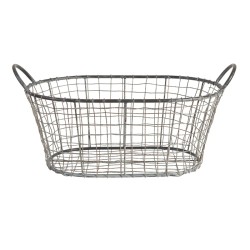Artekko Daltuat Καλάθι Διακοσμητικό Μεταλλικό (53x31x25)cm