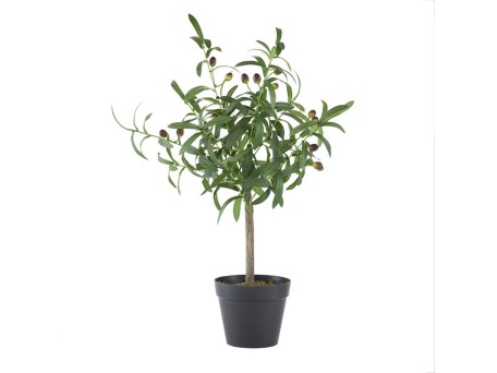 Artekko Olive Τεχνητό Φυτό Ελιά Σε Γλάστρα (40x30x66)cm