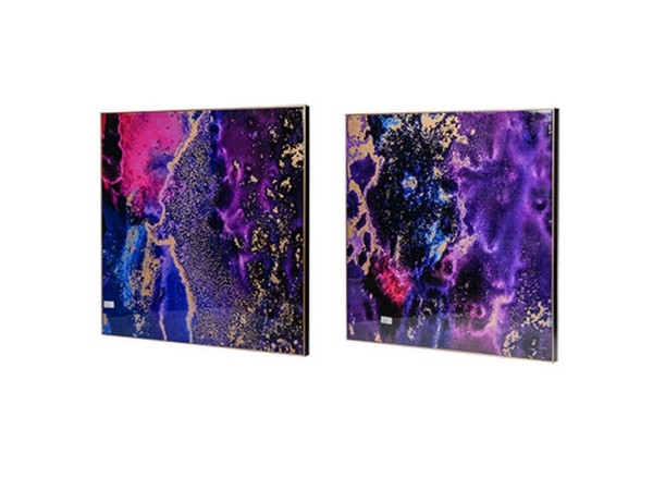Artekko Deep Space Διακοσμητικός Πίνακας σε Μεταλλικό Καμβά Σετ 2 Τεμαχίων (90x90)cm Artekko Deep Space Διακοσμητικός Πίνακας σε Μεταλλικό Καμβά Σετ 2 Τεμαχίων (90x90)cm