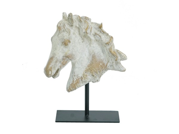 Artekko Horse Μπεζ Τσιμεντένιο Διακοσμητικό Άλογο σε Μεταλλική Μαύρη Βάση (19x9.5x27)cm Artekko Horse Μπεζ Τσιμεντένιο Διακοσμητικό Άλογο σε Μεταλλική Μαύρη Βάση (19x9.5x27)cm
