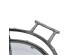 Artekko Cart Twig Ασημί Μεταλλικό Βοηθητικό Τρόλεϊ Μπαρ με 2 Επίπεδα (41x51x76)cm