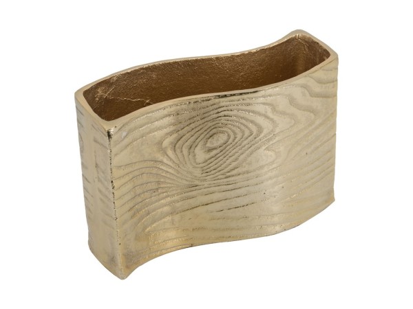 Artekko Zebra Βάζο Αλουμινίου Χρυσό (25x9.5x17.5)cm Artekko Zebra Βάζο Αλουμινίου Χρυσό (25x9.5x17.5)cm