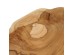 Artekko Woody Διακοσμητικό Μπολ από Ξύλο Teak (30x30x6)cm Artekko Woody Διακοσμητικό Μπολ από Ξύλο Teak (30x30x6)cm