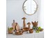 Artekko Woody Διακοσμητικό Μπολ από Ξύλο Teak (30x30x6)cm Artekko Woody Διακοσμητικό Μπολ από Ξύλο Teak (30x30x6)cm