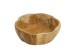 Artekko Woody Διακοσμητικό Μπολ από Ξύλο Teak (19x19x5)cm