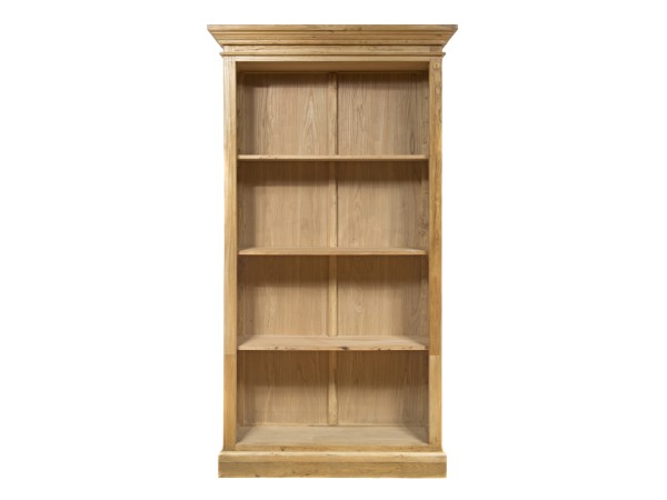 Artekko Βιβλιοθήκη από ξύλο μασίφ (120x40x220)cm