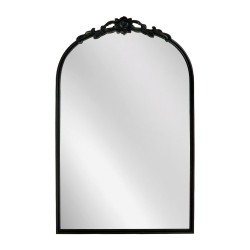 Artekko Dia Μαύρος Μεταλλικός Καθρέπτης Τοίχου (50.5x4x80.5)cm