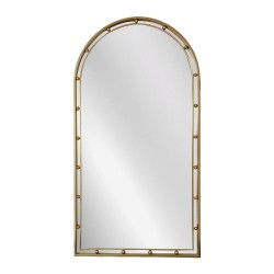Artekko Dia Χρυσός Μεταλλικός Καθρέπτης Τοίχου (50x3.5x90)cm
