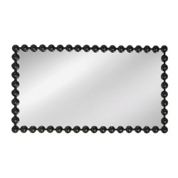 Artekko Dia Μαύρος Μεταλλικός Καθρέπτης Τοίχου (60x4.5x110)cm