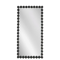 Artekko Dia Μαύρος Μεταλλικός Καθρέπτης Τοίχου (70x4.5x130)cm