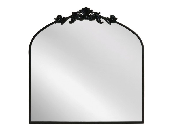 Artekko Dia Μαύρος Μεταλλικός Καθρέπτης Τοίχου (80x3x80)cm Artekko Dia Μαύρος Μεταλλικός Καθρέπτης Τοίχου (80x3x80)cm