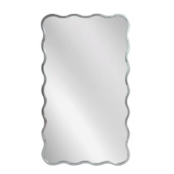 Artekko Dia Ασημί Μεταλλικός Καθρέπτης Τοίχου (61x2.5x110)cm