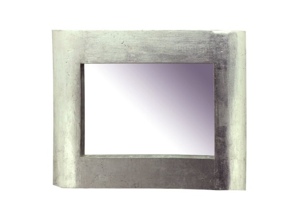 Artekko Qiblen Καθρέπτης Ασημί (59χ50)cm