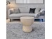 Artekko Solid Λευκό Βοηθητικό Τραπέζι από Terrazzo (Φ60x61)cm Artekko Solid Λευκό Βοηθητικό Τραπέζι από Terrazzo (Φ60x61)cm