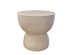 Artekko Solid Λευκό Βοηθητικό Τραπέζι από Terrazzo (Φ60x61)cm Artekko Solid Λευκό Βοηθητικό Τραπέζι από Terrazzo (Φ60x61)cm