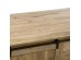 Artekko Aatrox Τραπέζι Σαλονιού Ξύλινο με Συρόμενη Πόρτα Φυσική Απόχρωση (135x75x45)cm
