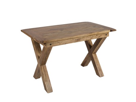Artekko Attari Ξύλινο Τραπέζι σε Μελί Απόχρωση (120x70x75)cm