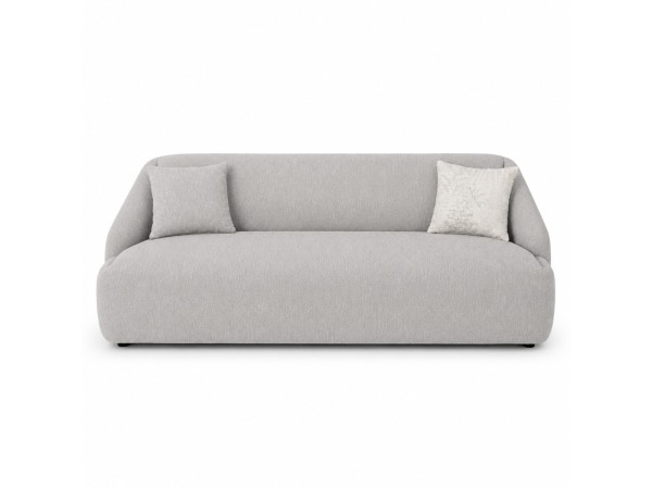 Artekko Novar Γκρι Υφασμάτινος Τριθέσιος Καναπές (225x98x77)cm Artekko Novar Γκρι Υφασμάτινος Τριθέσιος Καναπές (225x98x77)cm