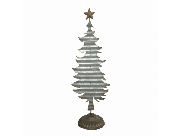 Artekko Xmas Γκρι Μεταλλικό Διακοσμητικό Δεντράκι (14x10x42)cm Artekko Xmas Γκρι Μεταλλικό Διακοσμητικό Δεντράκι (14x10x42)cm