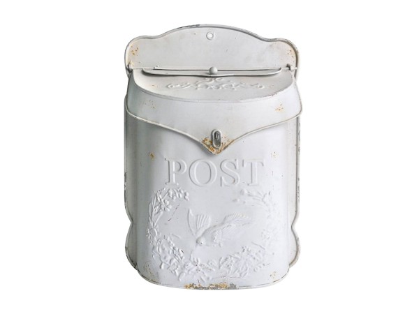 Artekko Mailbox Λευκό Μεταλλικό Γραμματοκιβώτιο (27x10x40)cm Artekko Mailbox Λευκό Μεταλλικό Γραμματοκιβώτιο (27x10x40)cm