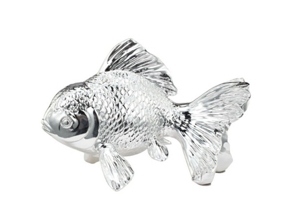 Artekko Mr Limpet Διακοσμητικό Ασημί Ψαράκι Ρητίνης (25x15x17)cm Artekko Mr Limpet Διακοσμητικό Ασημί Ψαράκι Ρητίνης (25x15x17)cm