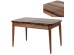 Artekko Irodsups Τραπέζι Επεκτεινόμενο Χρώμα Walnut (130x80x75)cm Artekko Irodsups Τραπέζι Επεκτεινόμενο Χρώμα Walnut (130x80x75)cm