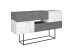 Artekko Eros Anthracite Μπουφές MDF/Μέταλλο Γκρι/Λευκό (145x40x82)cm Artekko Eros Anthracite Μπουφές MDF/Μέταλλο Γκρι/Λευκό (145x40x82)cm