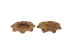 Artekko Woody Μπολ Διακοσμητικό από Ξύλο Teak (30x30x5)cm Σετ/2 Artekko Woody Μπολ Διακοσμητικό από Ξύλο Teak (30x30x5)cm Σετ/2