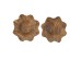 Artekko Woody Μπολ Διακοσμητικό από Ξύλο Teak (30x30x5)cm Σετ/2 Artekko Woody Μπολ Διακοσμητικό από Ξύλο Teak (30x30x5)cm Σετ/2