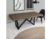 Artekko Julian Καφέ Τραπεζι MDF με Μαύρα Μεταλλικά Πόδια (180x90x73)cm Artekko Julian Καφέ Τραπεζι MDF με Μαύρα Μεταλλικά Πόδια (180x90x73)cm