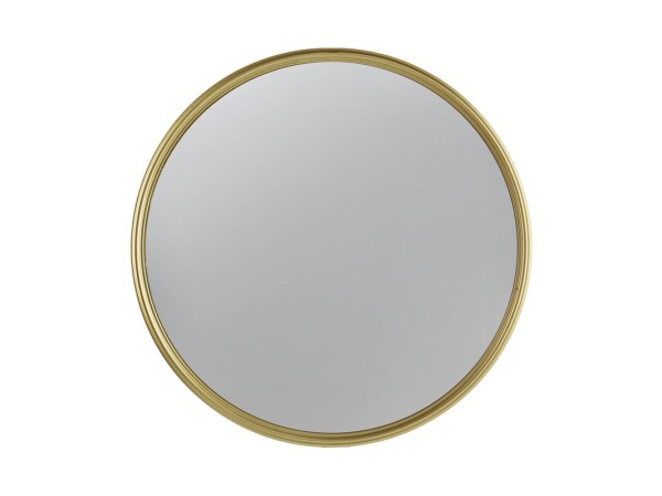 Artekko Convex Καθρέπτης/Κάτοπτρο Μέταλλο Χρυσό (26.5x3x26.5)cm