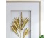 Artekko Botanicial Πίνακας με Φύλλα Ξύλο/Γυαλί Χρυσό Σετ/2 (60χ3χ80)cm