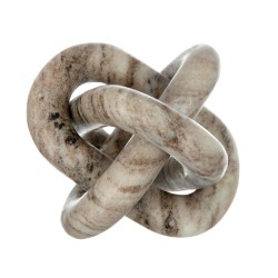 Artekko Marble Διακοσμητική Αλυσίδα Μάρμαρο Μπεζ (15x15x15)cm