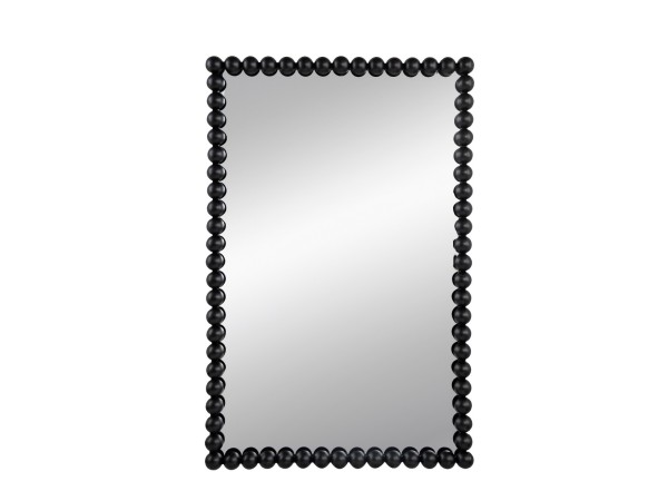 Artekko Mirror Καθρέπτης Τοίχου Μέταλλο Γυαλί Μαύρο (61x5.1x91.5)cm Artekko Mirror Καθρέπτης Τοίχου Μέταλλο Γυαλί Μαύρο (61x5.1x91.5)cm
