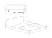 Artekko Cloicrunt Κρεβάτι Ξύλινο με Αποθηκευτικό Χώρο (145x192x59)cm Στρώμα (145x193x25)cm