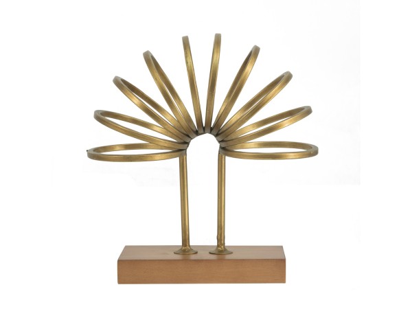 Artekko Trophy Διακοσμητικό Επιτραπέζιο Μέταλλο Ξύλο Χρυσό (25x9x25)cm Artekko Trophy Διακοσμητικό Επιτραπέζιο Μέταλλο Ξύλο Χρυσό (25x9x25)cm
