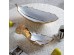Artekko Leaf Bowl Πιατέλα/Μπολ Διακοσμητικό Φύλλο Κεραμίκο Λευκό/Χρυσό (47x18x15.5)cm Artekko Leaf Bowl Πιατέλα/Μπολ Διακοσμητικό Φύλλο Κεραμίκο Λευκό/Χρυσό (47x18x15.5)cm