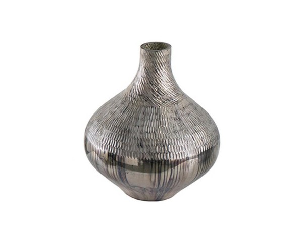 Artekko Antique Βάζο Γυάλινο Ασημί Artekko Antique Βάζο Γυάλινο Ασημί